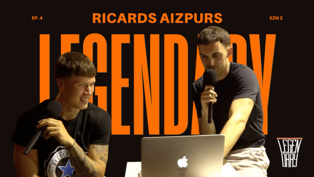 Ricards Aizpurs e Lorenzo Deri nella puntata di Legendary